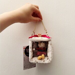 BNWT Tokyo Disney Collectible Christmas Bag Charm / Key Chain